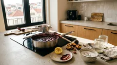 Não deite fora as ameixas demasiado maduras — esta compota fica pronta em 1 hora e sai sempre brilhante