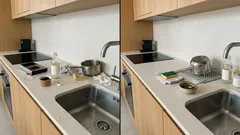 Borras de café e vinagre branco: a mistura simples que facilita a limpeza ligeira da cozinha (e o que evitar)