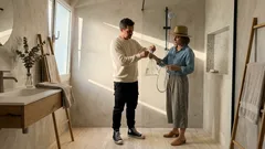 Recupere a pressão do chuveiro sem desmontar: o truque do saco com vinagre branco