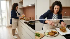 Crocância a sério: panados de lentilhas com reboçado de nachos (sem encharcar na fritura)